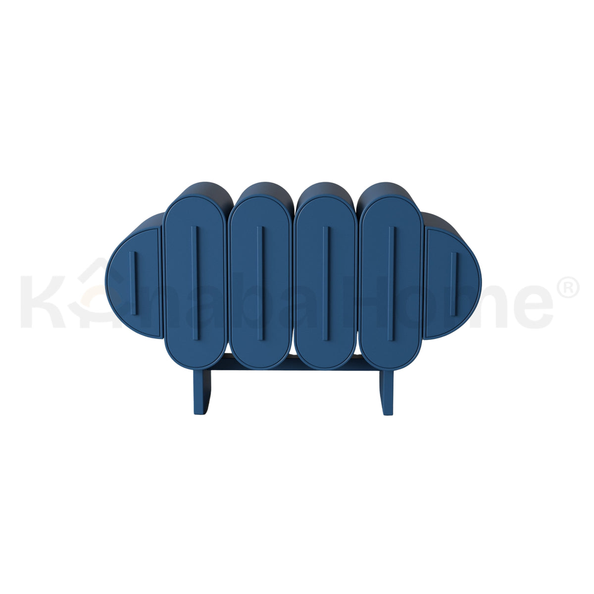 Wavelet Dresser-German MDF & Bendy wood & Beech Wood wooden leg-Biomorphic design-Kanaba Home