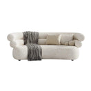 Yume 2 Seater SofaWhite | Boucle