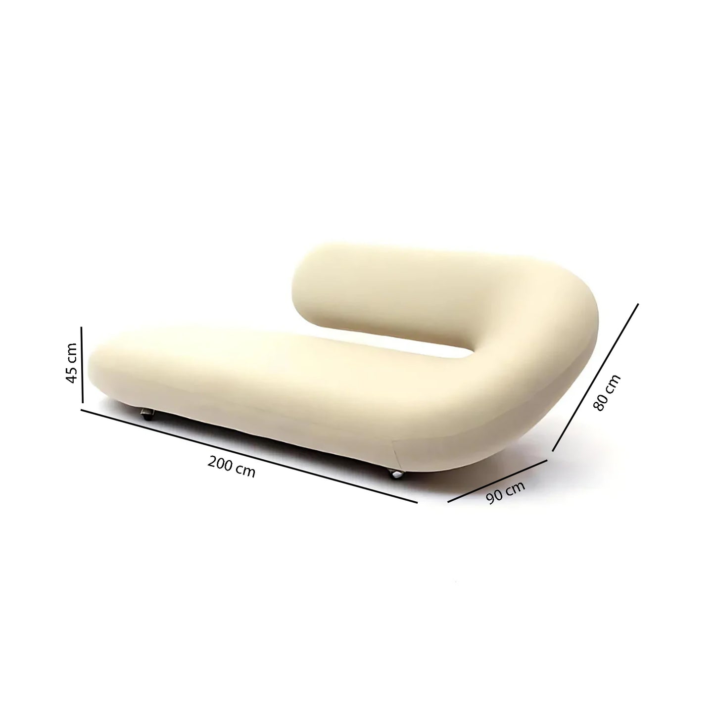 Chaise Lounge Chair Dims 