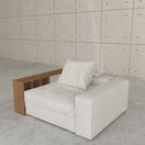 Zylen ArmchairFacing Left Bookcase Arm