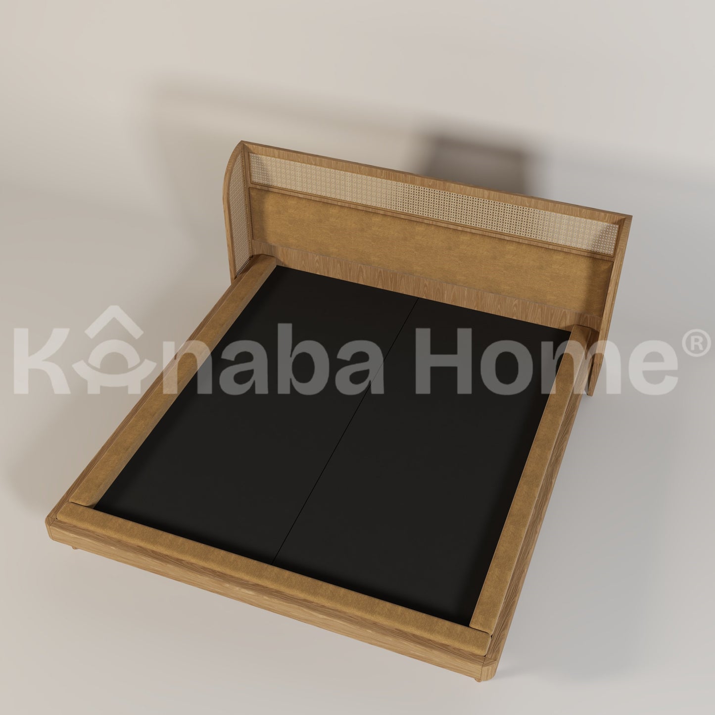 wooden bed frame in latest design