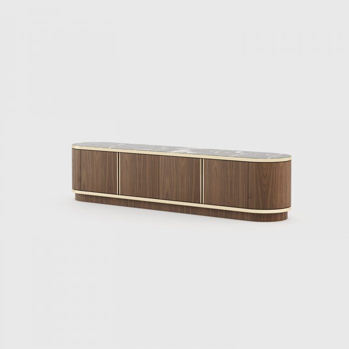 90's design tv cabinet