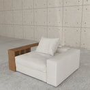 Zylen ArmchairFacing Left Bookcase Arm