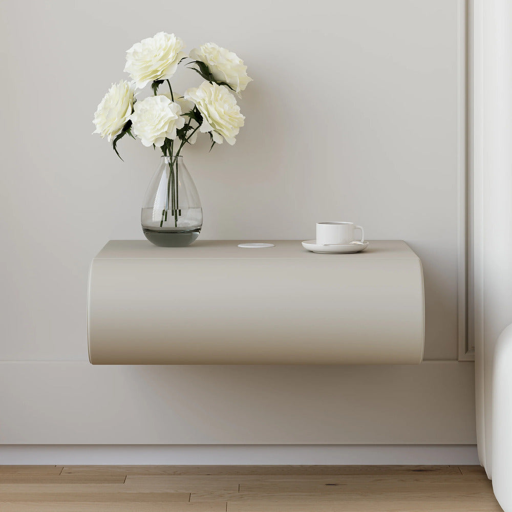 Loria Wall-Mounted Drawer Nightstand