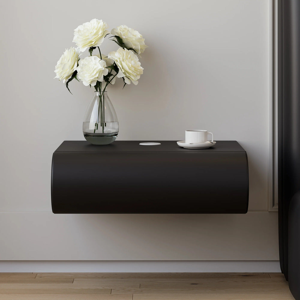 Loria Wall-Mounted Drawer Nightstand