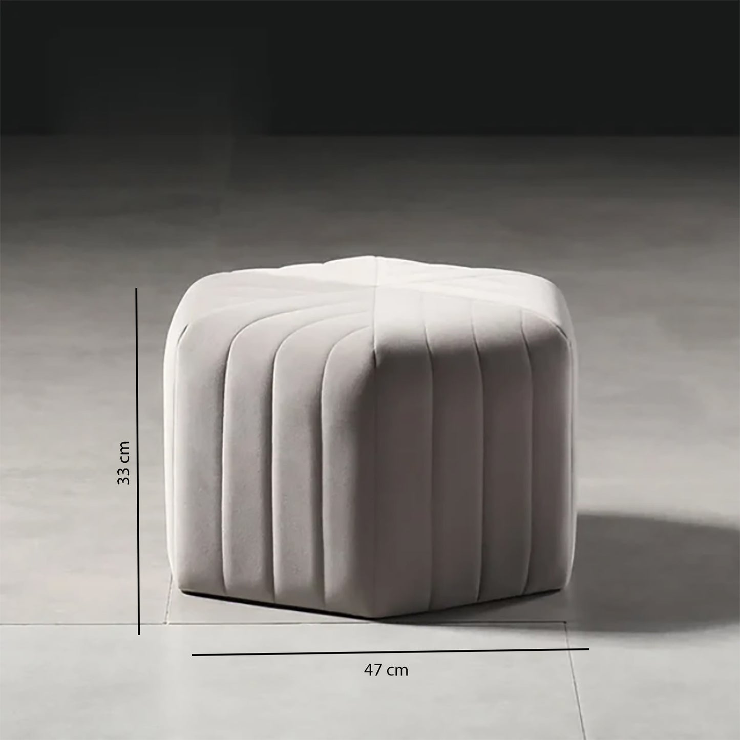 Mist Pouf Ottoman