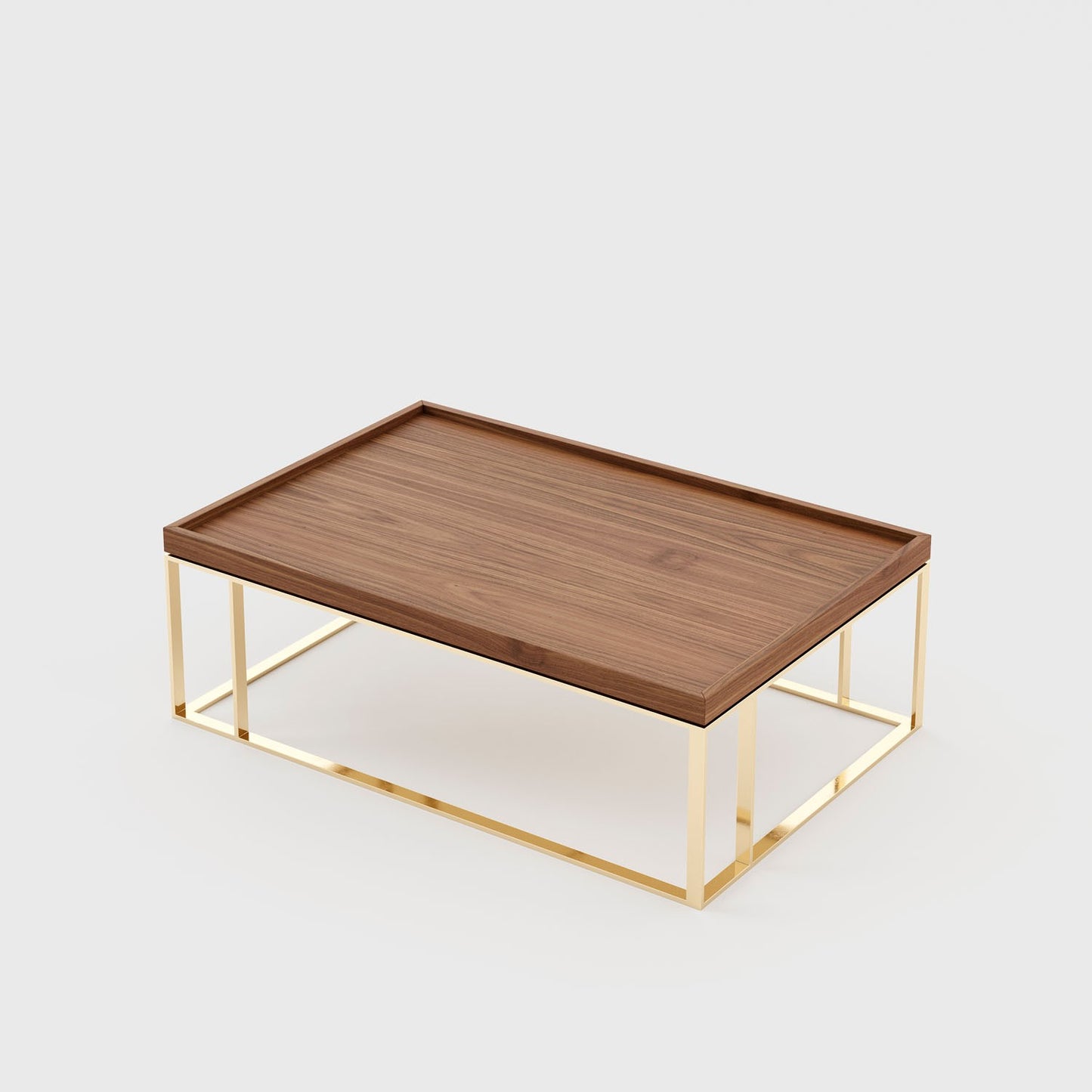 premium quality brown coffee table in dubai