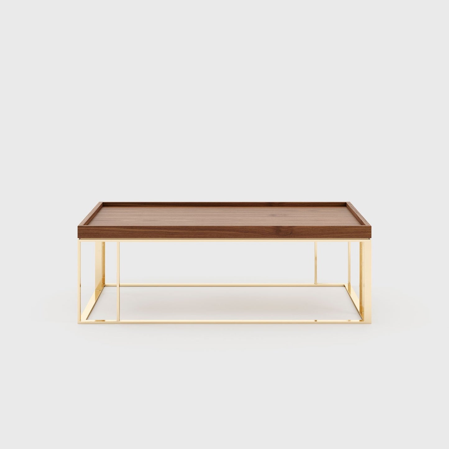 coffee center table in brown colour