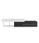 Gracie TV CabinetBlack & White / Without Cable Hole