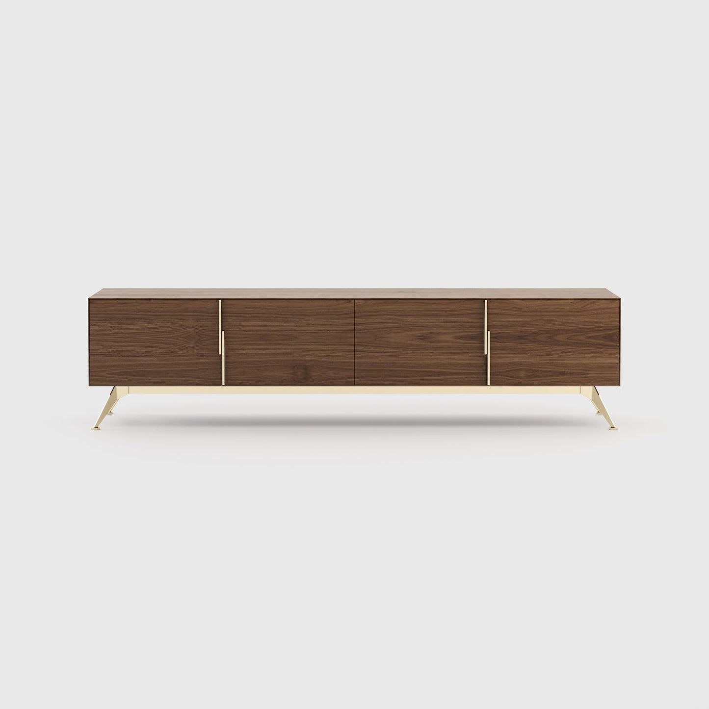 Push button classic tv cabinet