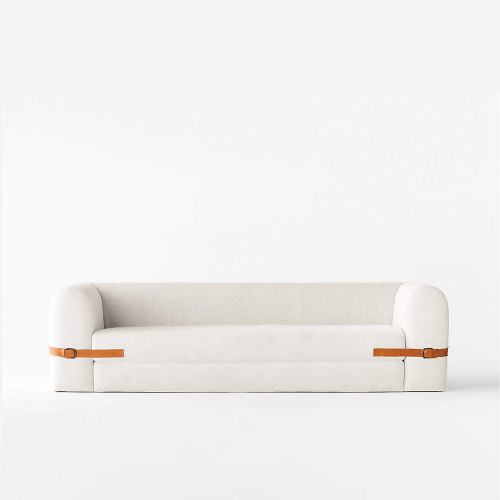 Premium leather sofa