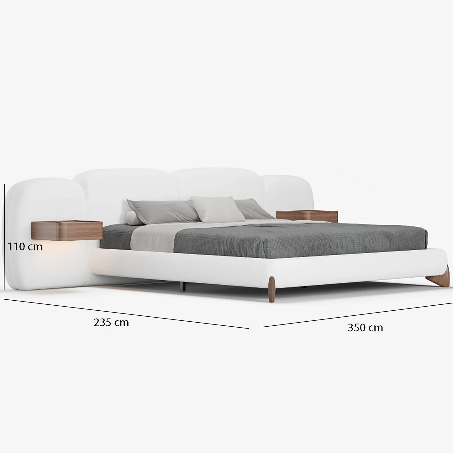 Vea Boucle Bed