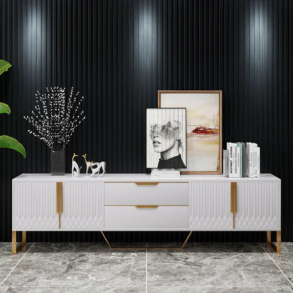 modern tv stand with drawers